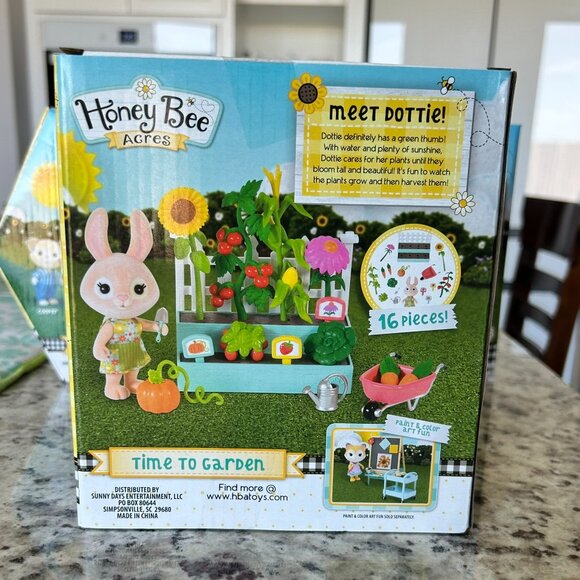 Honey Bee Acres Barksters, Ounksters, Paint & Time to Garden Bundle Lot Set - Picture 9 of 16